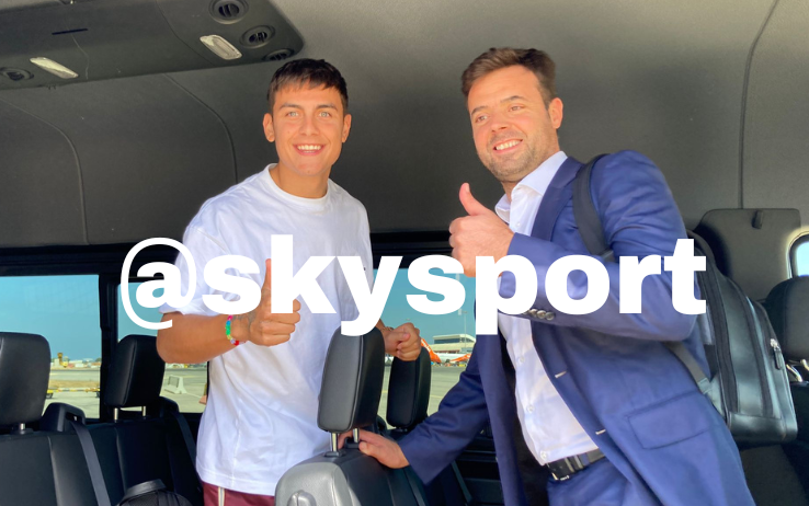 DiMarzio's tweet photo. #Dybala è arrivato in Portogallo. Le immagini 👉 https://t.co/3zGboNXL92 https://t.co/0hwsXs3IyE