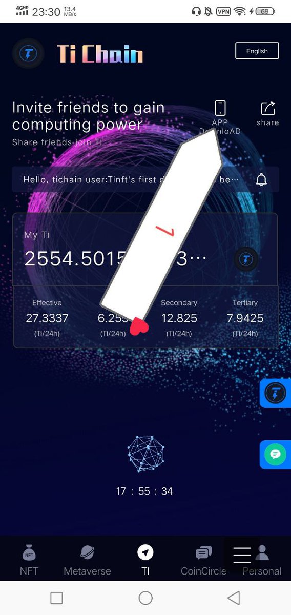 TiChainApp's tweet photo. 🔘 Next mining speed cut is reaching 1.8M registered, now around 1.6M
👉 Current mining rate is 0.3Ti
✅ Ti-Chain LINK-
https://t.co/wBx0w4ziON
#Ti #tichain #TI #tichainapp #titaniumchain #timining https://t.co/uBpOR8P9RA