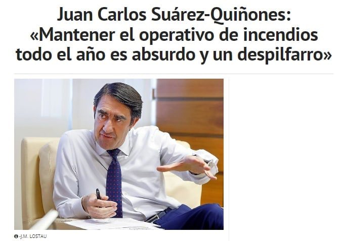 ierrejon's tweet photo. Ya van dos fallecidos en Castilla y León en los incendios. Esto decía su actual Consejero de Medio Ambiente hace un tiempo: https://t.co/IpRKVcQFTo