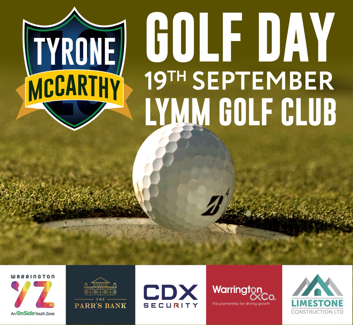✨LIMITED✨

Only a small number of teams available for my Testimonial golf day in September. 

⛳ £450 for a 4 ball
⛳ Pre golf refreshments
⛳ Auction, and prizes to be won
⛳ BBQ dinner to finish

For further enquiries please contact TyroneMcCarthy2022@outlook.com