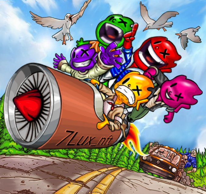 thank you <a href="/7LuXnft/">7LuX NFT 🌈</a>  for organising this wonderful art contest also congrats to all the winners.🥰

Here's my winning piece - runner up.