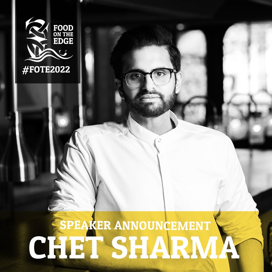 Chet Sharma (@ChetSharmaOx) from BiBi, London (@bibi_ldn) will be joining us at Food on the Edge this October. #FOTE2022 takes place on Mon 17th & Tues 18th Oct '22 in @AirfieldEstate, Dublin. 2-Day Ticket: €300. Link in bio.⁠