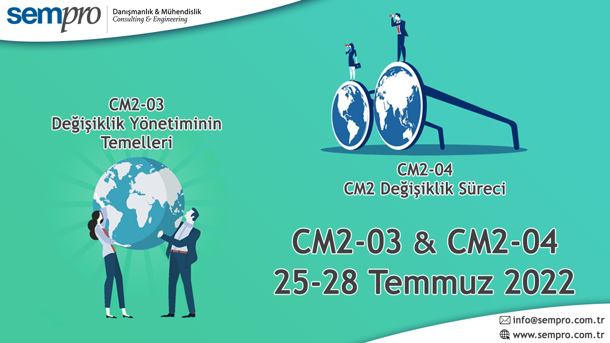 SemproLtd's tweet photo. 25-28 Temmuz tarihleri arasında gerçekleşecek olan CM2-03 "Değişiklik Yönetiminin Temelleri" ve CM2-04 "CM2 Değişiklik Süreci" eğitimlerine kayıt olmak için son 4 gün!

Detaylı bilgi ve kayıt için: info@sempro.com.tr

#Sempro #CM2 #ConfigurationManagement #KonfigürasyonYönetimi https://t.co/lY81X36RYR
