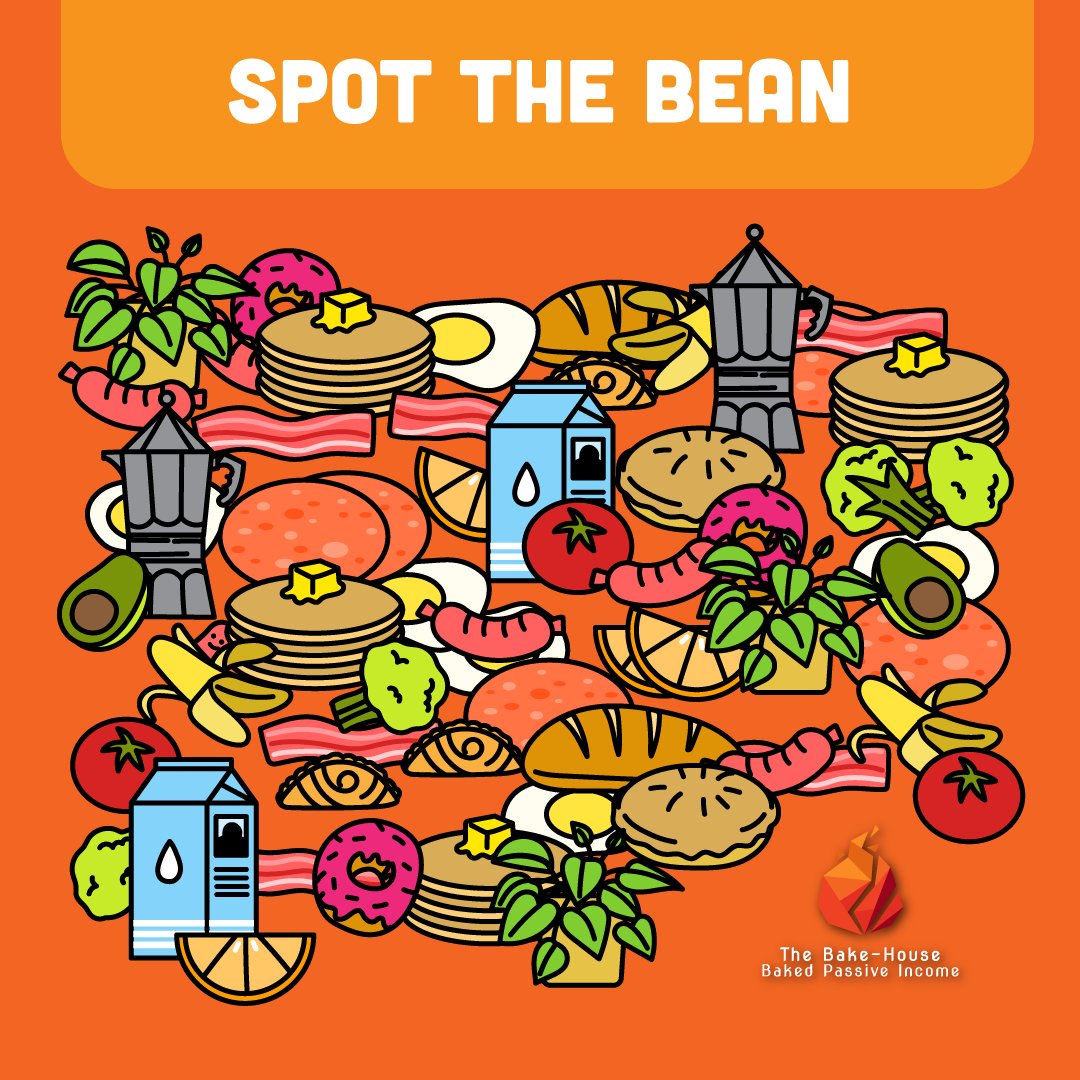 CryptoBakeHouse's tweet photo. Maybe you see it, maybe you don't..........but do you? ๐๐ #hiddenobject #missingbean #crypto #defi #gameFi https://t.co/sRs5ydgzfl