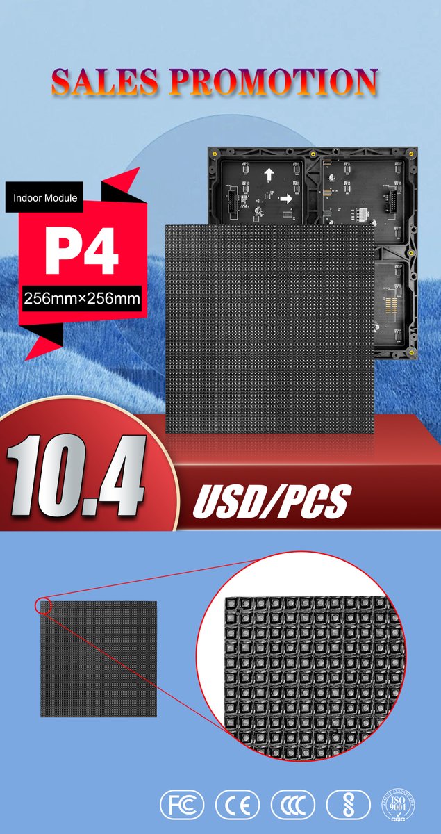 AlisonFox123_'s tweet image. 🔥Sales Promotion of Indoor Module🔥
👉P4👈
10.4USD/PCS🥳
WhatsApp:+86 19977625538
#stagevideowall #ledpanels #ledvideopanels #leddisplayrental #leddisplayindoor #events #ledscreen