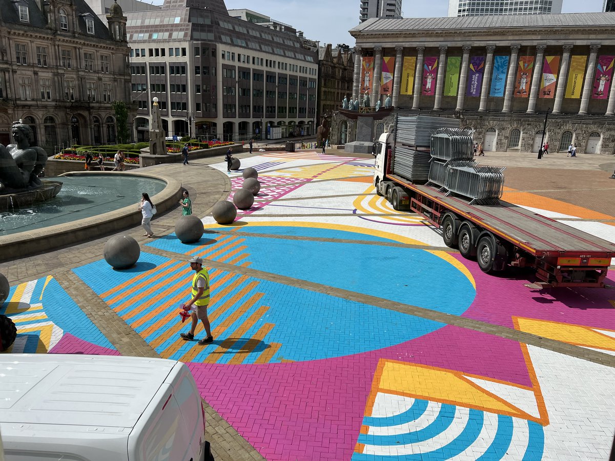 ADI_LED's tweet photo. ⏳ The build has begun for the @Birminghamcg22 Festival Live Sites!
Teamwork really does make the dream work - with @ADI_LED, #JAProductions, and @OpusArtsEvents
#B2022 #B2022Festival #LiveEvents #EventTechnology #EventProduction #Performance #EventProfs https://t.co/XXNFhnpOJC
