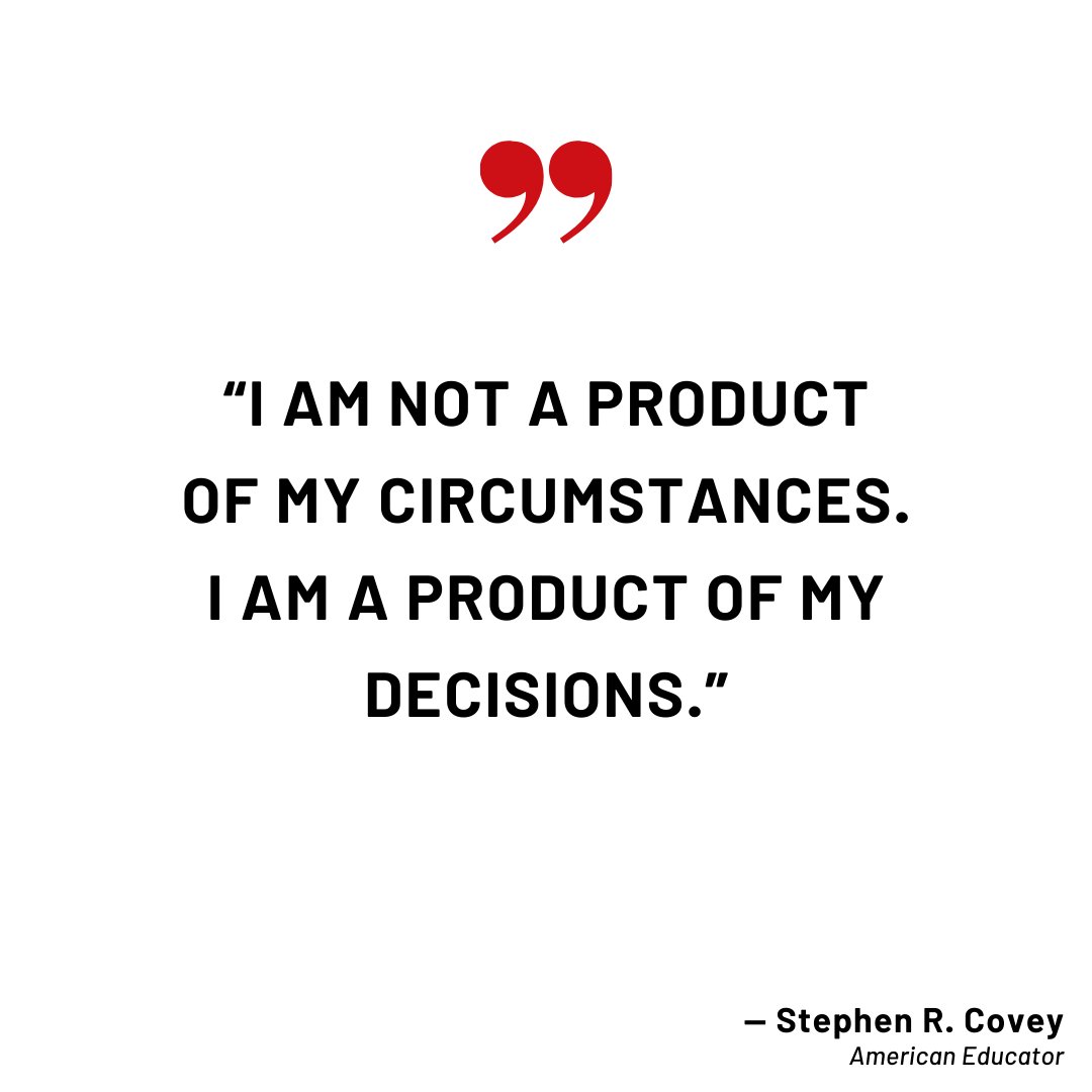 We are a product of our decisions, not our circumstances. What are some decisions you are proud of recently? Comment below! 💬

#motivationmonday #MondayMotivation #motivationalquote #quoteoftheday #inspirationalquotes #quoteinspo #RACH #therachelkendallteam