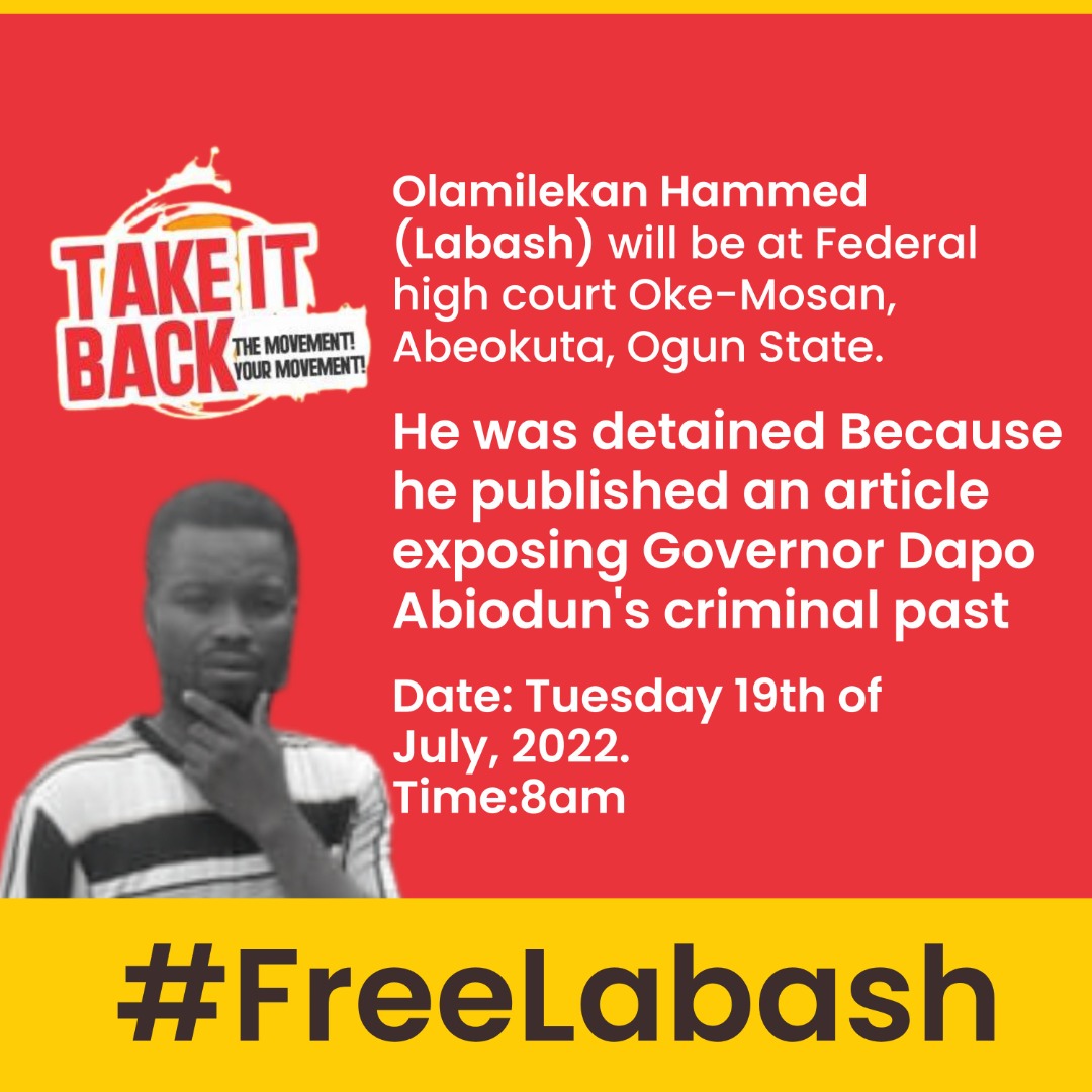 mayormossco's tweet photo. #MondayMotivation outgoing governor, Eleyi of Ogun State #freelahbash unconditionally!!! #Takeitback @lahbash4real https://t.co/tXgSG76rYn