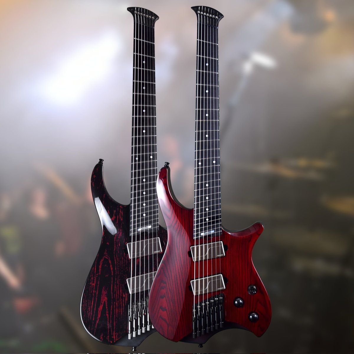 TaistoGuitars's tweet photo. Headless CREO 7MS-HL Black and Red Voodoo finished guitar in front view
#taistoguitars #creoseries #7stringheadless #creo7mshl #blackvoodoo #fishmanpickups
#fluence #headlessguitar #sähkökitara #customguitar
#multiscale #bestluthiers #creo7mshlblackvoodoo #7string https://t.co/L0P5GJIhjp