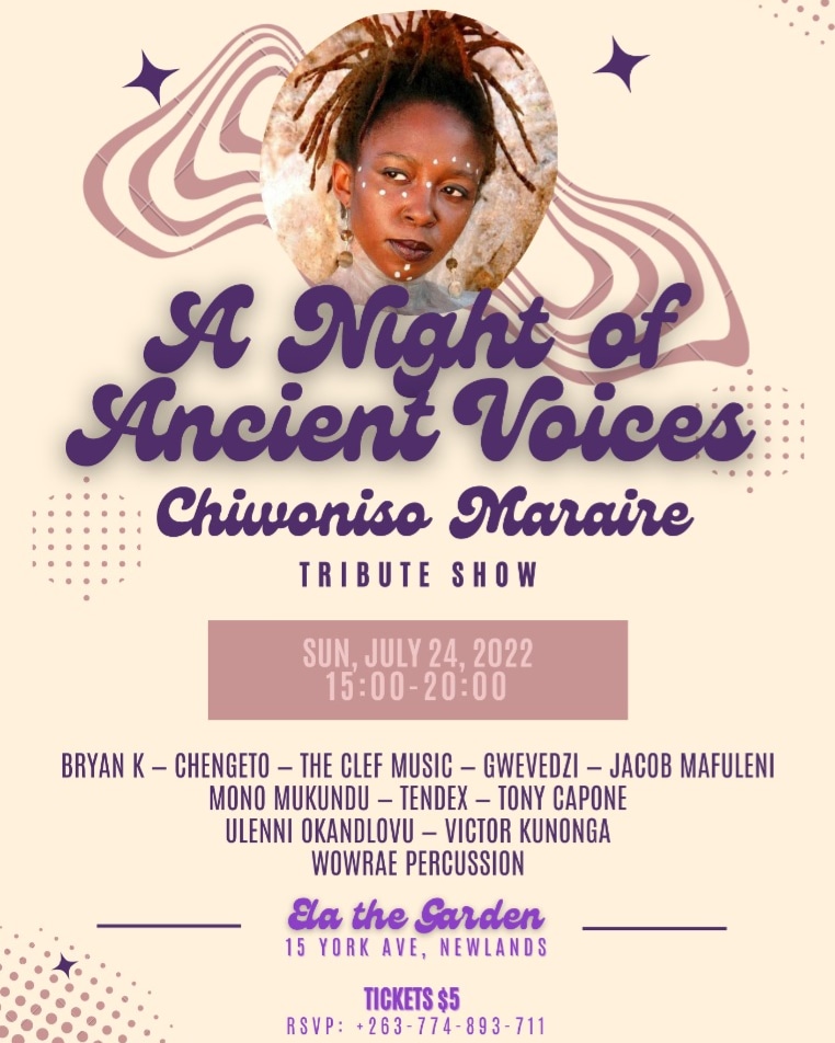 This one has been an emotional journey organizing ❤️ but absolutely worth it, a special thank you to everyone who will be gracing the stage ☺️ Come join us as we celebrate this Queen 🎶❤️
