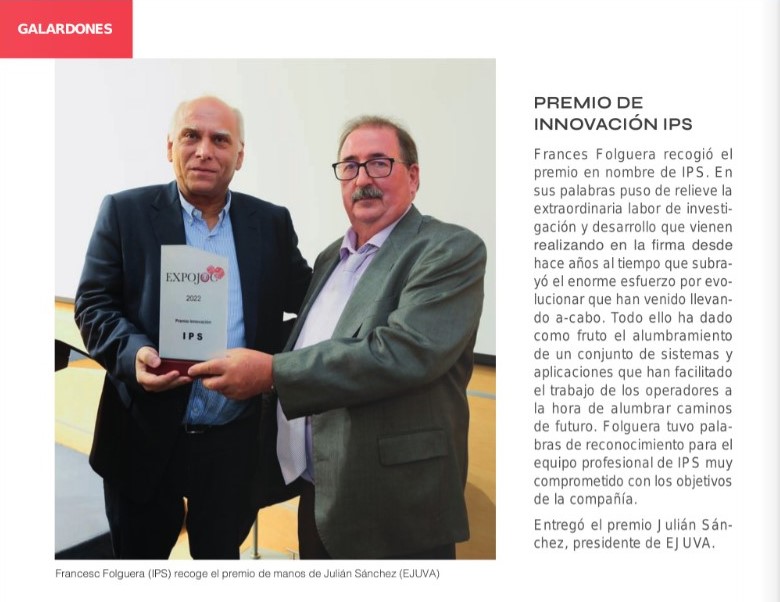 IPS_Informatica's tweet image. 📰El número de junio de @SectordelJuego se hace eco de los grandes momentos que compartimos en #Expojoc
👌Además de nuestro paso por la feria, recoge la entrega del Premio a la Innovación por nuestro Servicio de Telemetría para hostelería. 
😊¡Muchas gracias!

#ips #innovacion