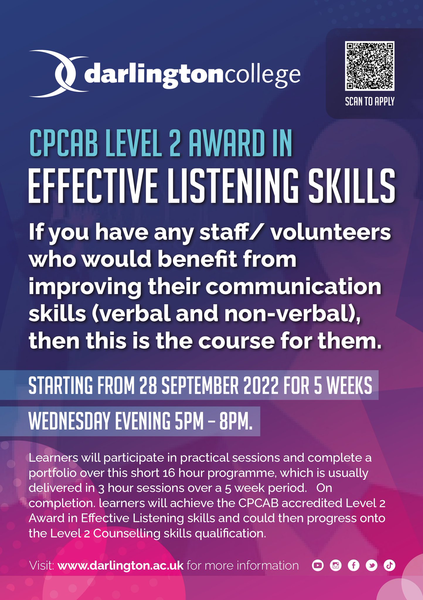 Darlington College On Twitter Listen Up Level 2 Award In Effective darlington-college-on-twitter-listen-up-level-2-award-in-effective
