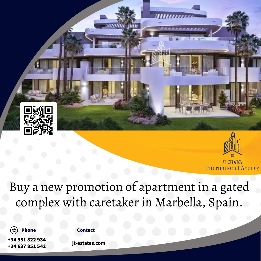 estates_jt's tweet photo. Jt-Estates vous présente un tout nouveau complexe né en 2019. Situé au centre de Marbella, Espagne.
Obtenez plus de détails sur la propriété sur🌐 https://t.co/ZB3AYIuvfM
#Jt_Estates #Spain #Marbella #AndaLucia #malaga #Murcia #Attractive_Property #Beautiful_Views #Private_Pool https://t.co/5rqolk5bVc