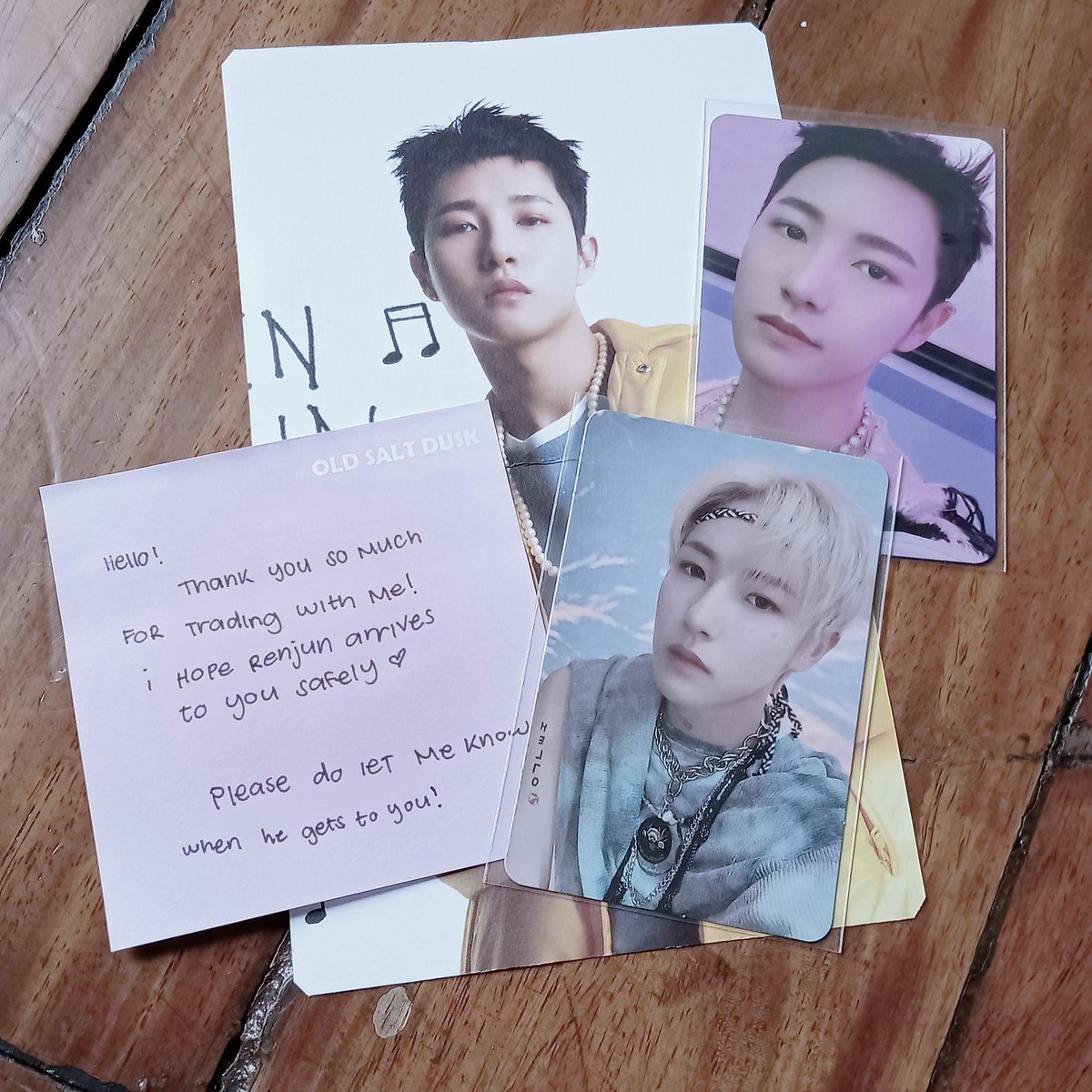 bywjhui's tweet photo. ꒰ #loverjaymails ꒱
hello @icartlix! renjuns came home safely, thank you for trading with me! hope doyoung get to you safely <3 til d next transaction!
#from026 https://t.co/m8vk8AoAS1