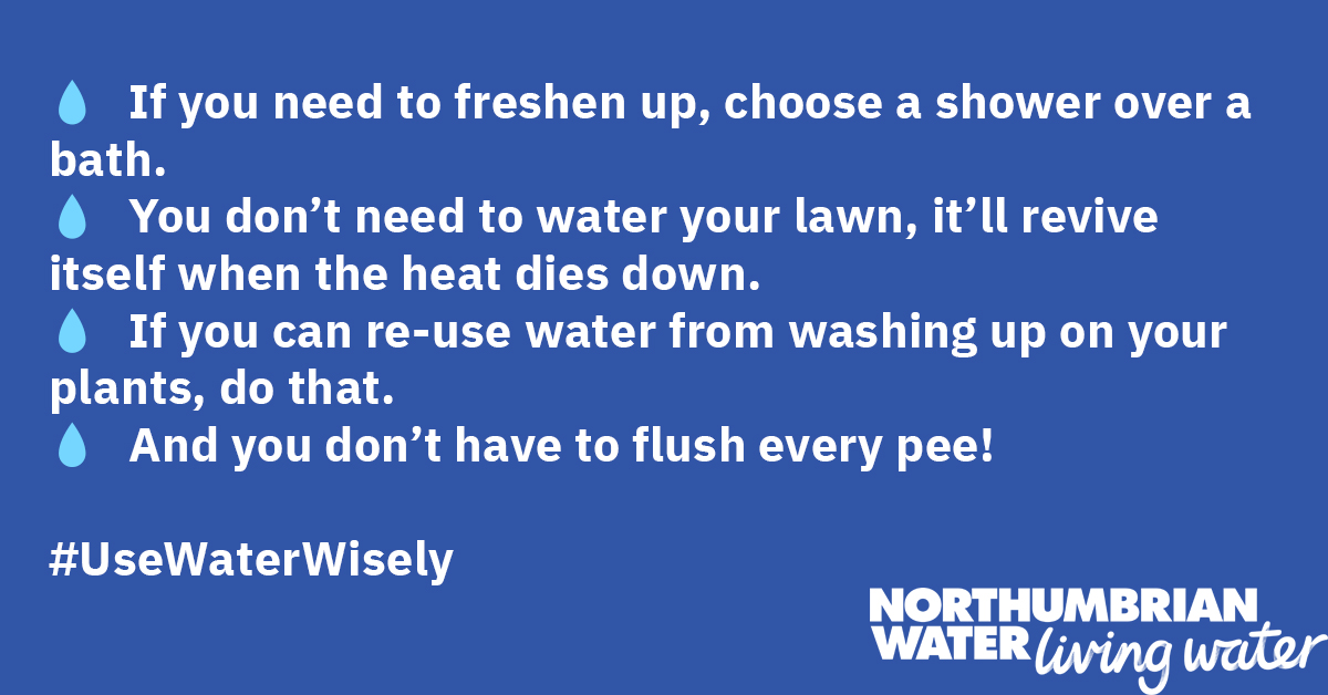 Northumbrian Water tweet media