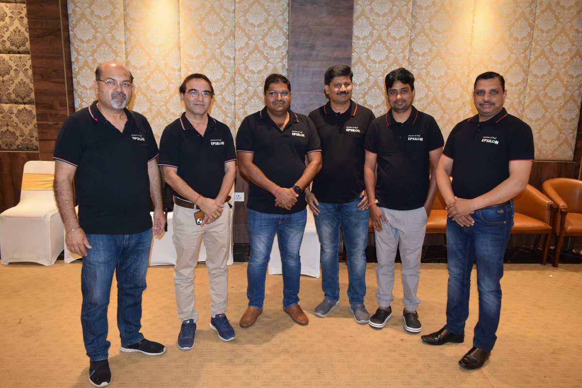 EpsilonLtd's tweet photo. " Our Strength "
@EpsilonLtd
#PassionToLead
#ChannelPartnersMeet https://t.co/XtIGJhfyU9