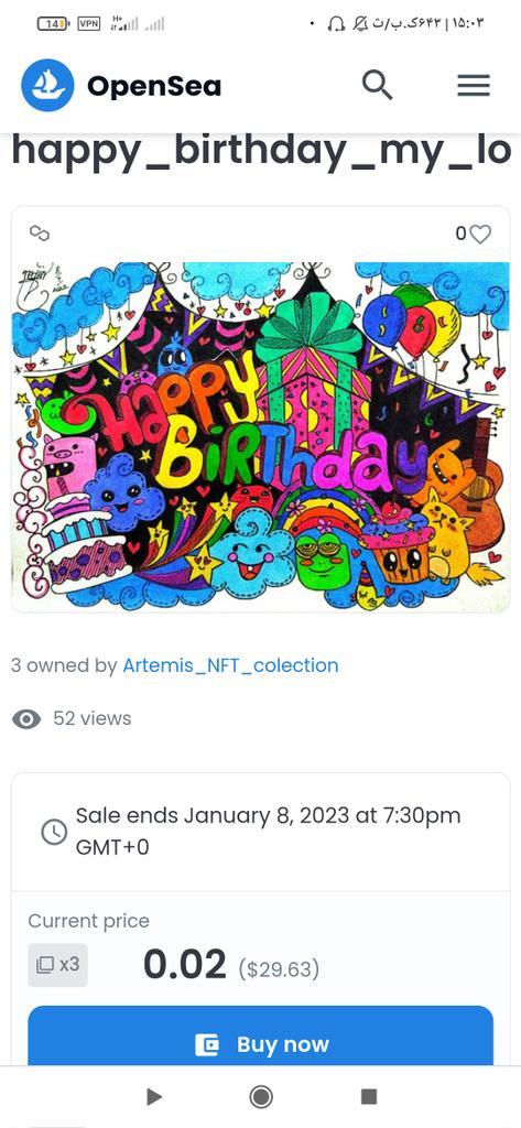 Artemispaintin's tweet photo. 52 views and not sale!!why?😕🤔
#NFTCommunity #NFTSPACESHIP #SHILL #RT #Support_time #NFTGiveaway #nftcollectors #doodleart #painting #drawing https://t.co/JhbeDU2lUF