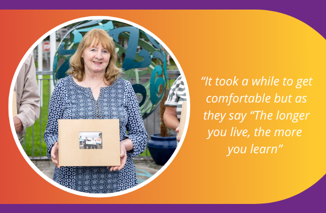 LimkLearnFest's tweet image. Patricia Sheehan is from Southill. She became a #learningambassador as she wanted to show her family that learning is for everyone, and that no matter what age you are that you can always learn something.                 #lifelonglearning #learningcommunities  #communityeducation