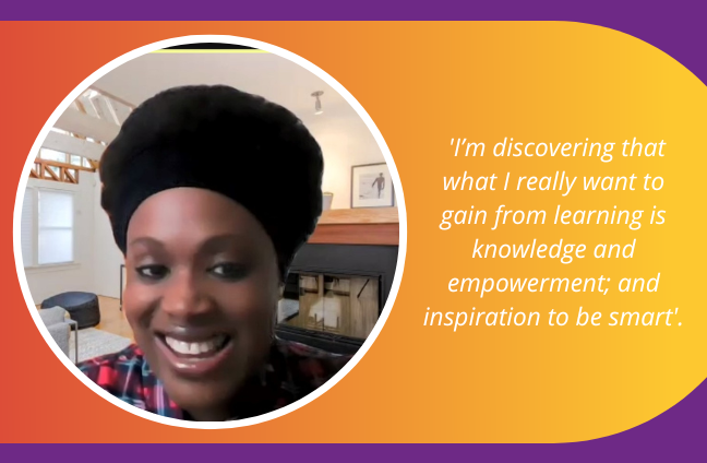LimkLearnFest's tweet image. #LearningAmbassador Lylian Fotabong believes that broadening her learning and professional experiences by integrating how media language offers solutions to real life issues can heal some of the divides in our society.#lovelearning #lifelonglearning #learningcommunities #unesco