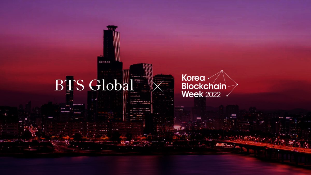 btslabs_global's tweet photo. Thrilled to announce BTS Global (@btslabs_global @BTS_Ventures) will join Korea Blockchain Week 2022 #KBW2022, a premier blockchain event bringing together the brightest minds of the industry to discuss, redefine, and celebrate the future of finance.

Let us meet in Seoul!😎 https://t.co/LuuKMTYxRc