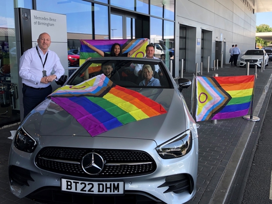 AMchatter's tweet photo. LSH Auto sponsors Pride House at the Birmingham 2022 Commonwealth Games https://t.co/VWFMuzLhJZ https://t.co/T7yjrBY17g