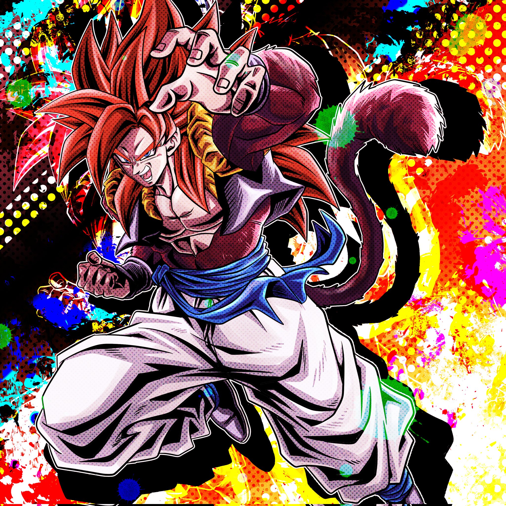 うし ゴジータ4 ドラゴンボール イラスト T Co 6lglcs5uft Twitter