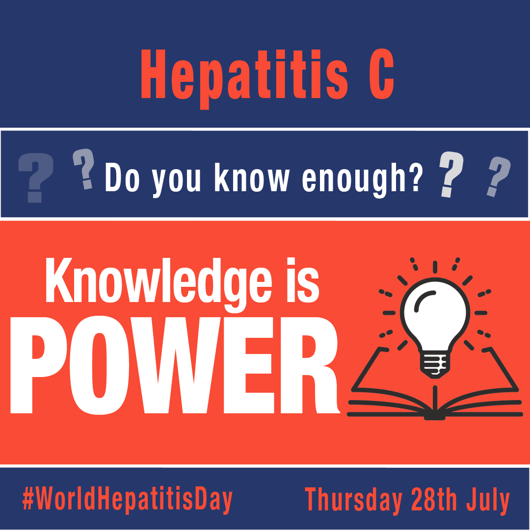 CGLNorthants's tweet photo. Did you know 95% who complete Hep C treatment successfully clear the virus? There are lots of benefits to treatment, if you think you are at risk, contact you local service for a quick, simple test #WorldHepatitisDay #BeFreeOfHepC #HepCULater https://t.co/e15PCpSa06