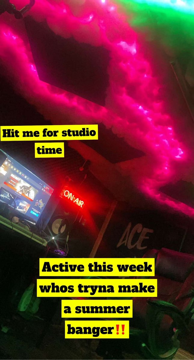 FLASHYNIZZ's tweet photo. Need studio time? https://t.co/bLiKKSuZza