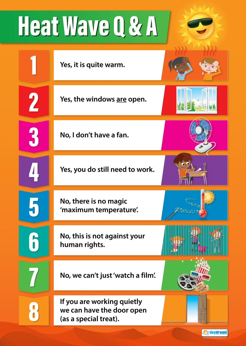 DaydreamEdu's tweet image. Take it easy out there today folks! 🥵 #Heatwave2022 #heatwave #heatwavetips #hottestdayoftheyear #UKHeatwave