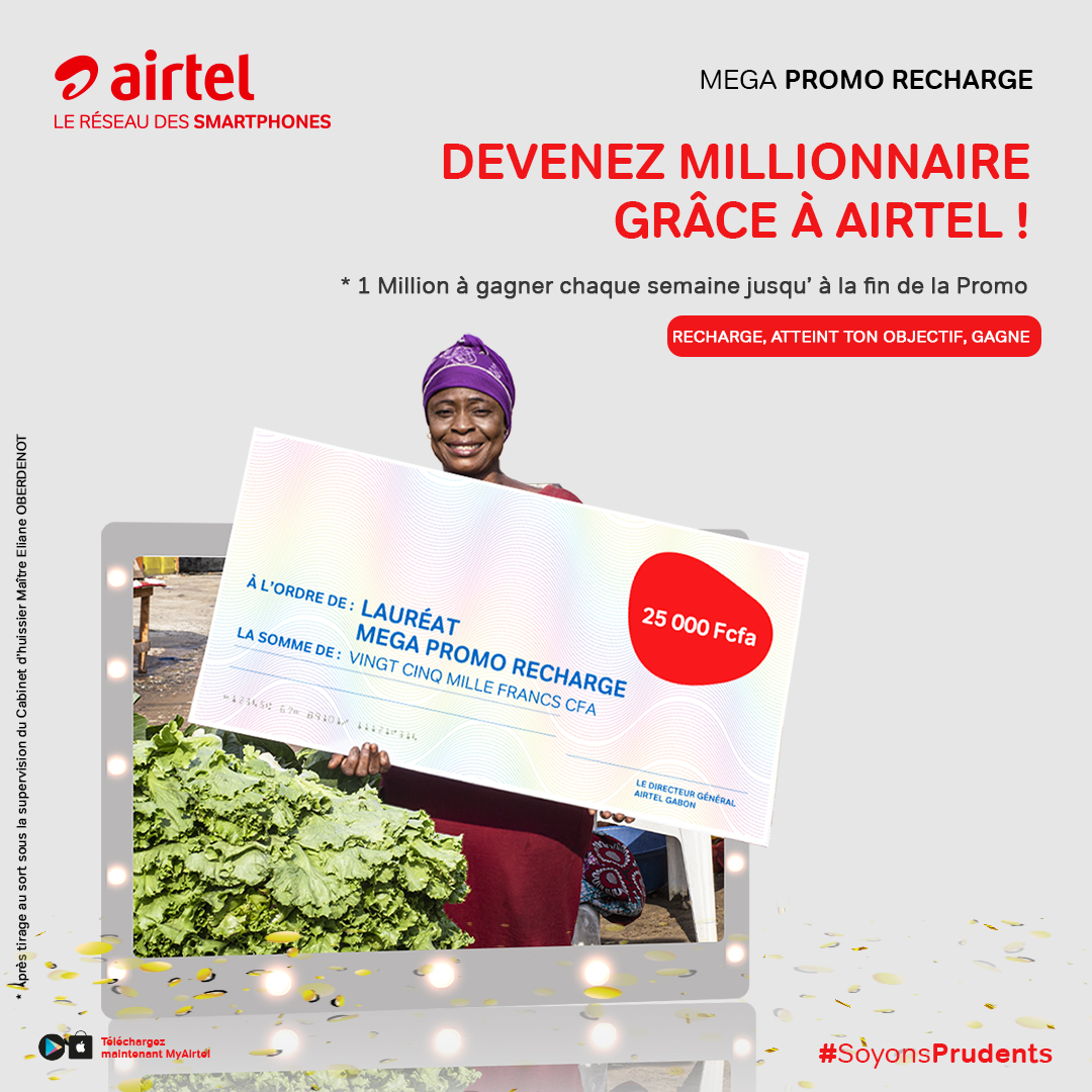 Imaginez l’annonce si vous êtes parmi les heureux gagnants de Méga Promo Recharge cette semaine !

En 3 émojis, quelle serait votre réaction ? 

#MegaPromoRecharge