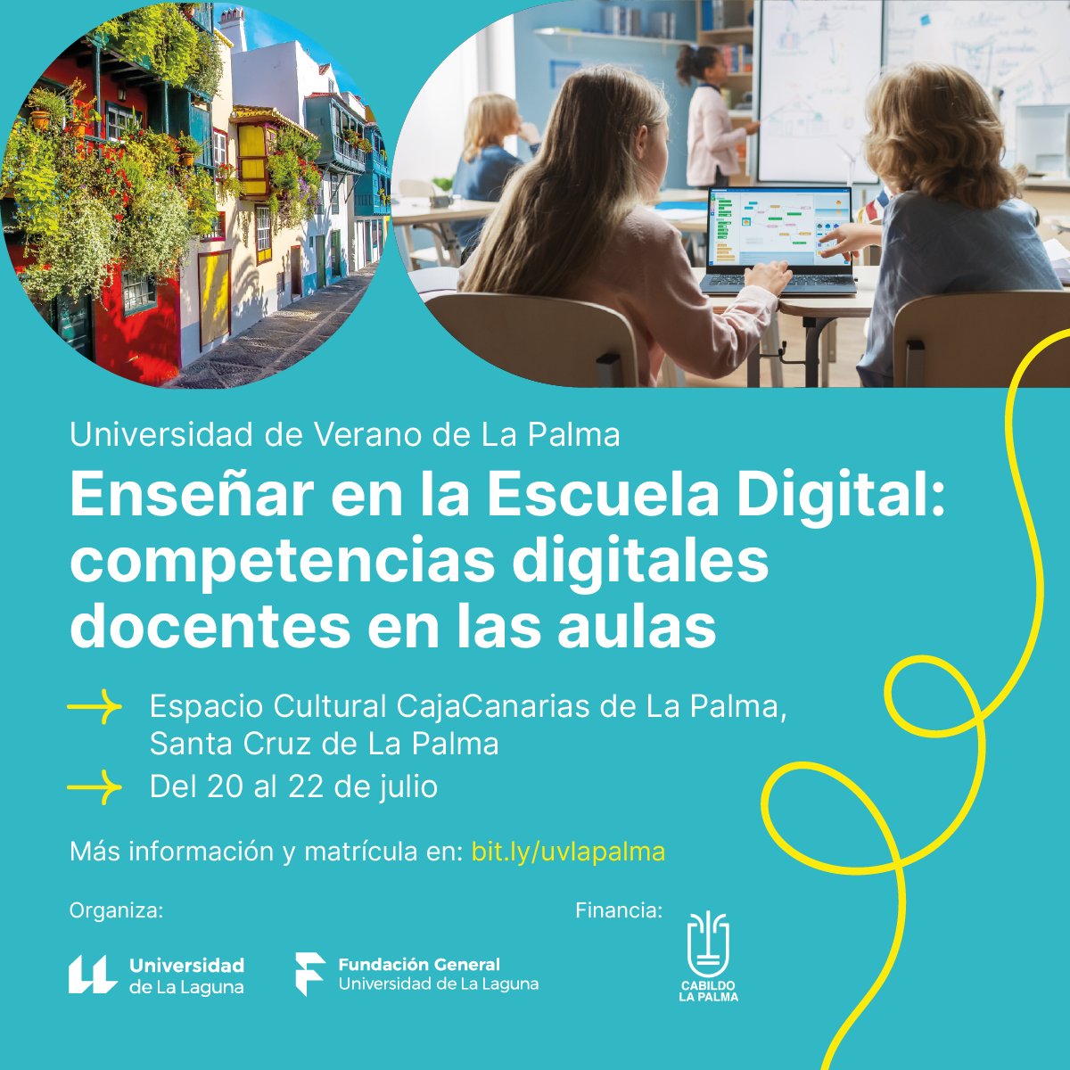 fg_ull's tweet photo. 📢 CIERRAN MATRÍCULA HOY.

🔗 Taller de impresión 3D para artistas: https://t.co/WlQHi1lyBN
🔗 Enseñar en la escuela digital para docentes: https://t.co/bcfSEH83Xo

¡La Universidad de Verano de La Palma te trae multitud de cursos y talleres a la puerta de tu casa! https://t.co/oEEEHNDyHl