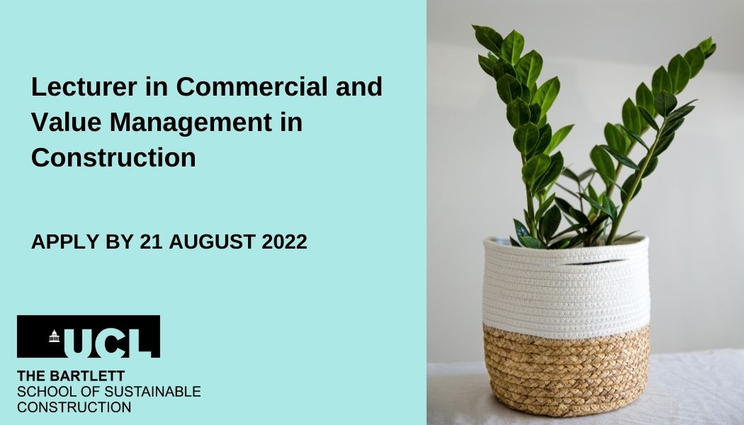 The Bartlett School of Sustainable Construction tweet media