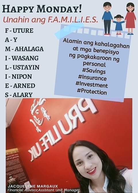 JacDimaunahan's tweet image. #𝗙𝗮𝗺𝗶𝗹𝘆𝗙𝗶𝗿𝘀𝘁✨

Dear Breadwinner Friends, 
Let me help you protect your hard earned income para sa goals nyo para sa inyong FAMILY. 👩‍💼
Message me today. 👩‍💼

#BeALifeChanger
#BeProtected