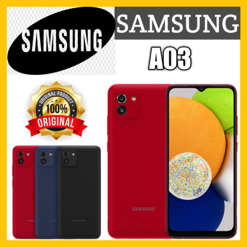 Cek TERLARIS!! SAMSUNG A03 RAM 3/32 &amp; 4/64 &amp; 4/128 GARANSI RESMI SAMSUNG INDONESIA dengan harga Rp1.489.000 - Rp1.875.000. Dapatkan di Shopee sekarang! shope.ee/5zoVoVGsXz