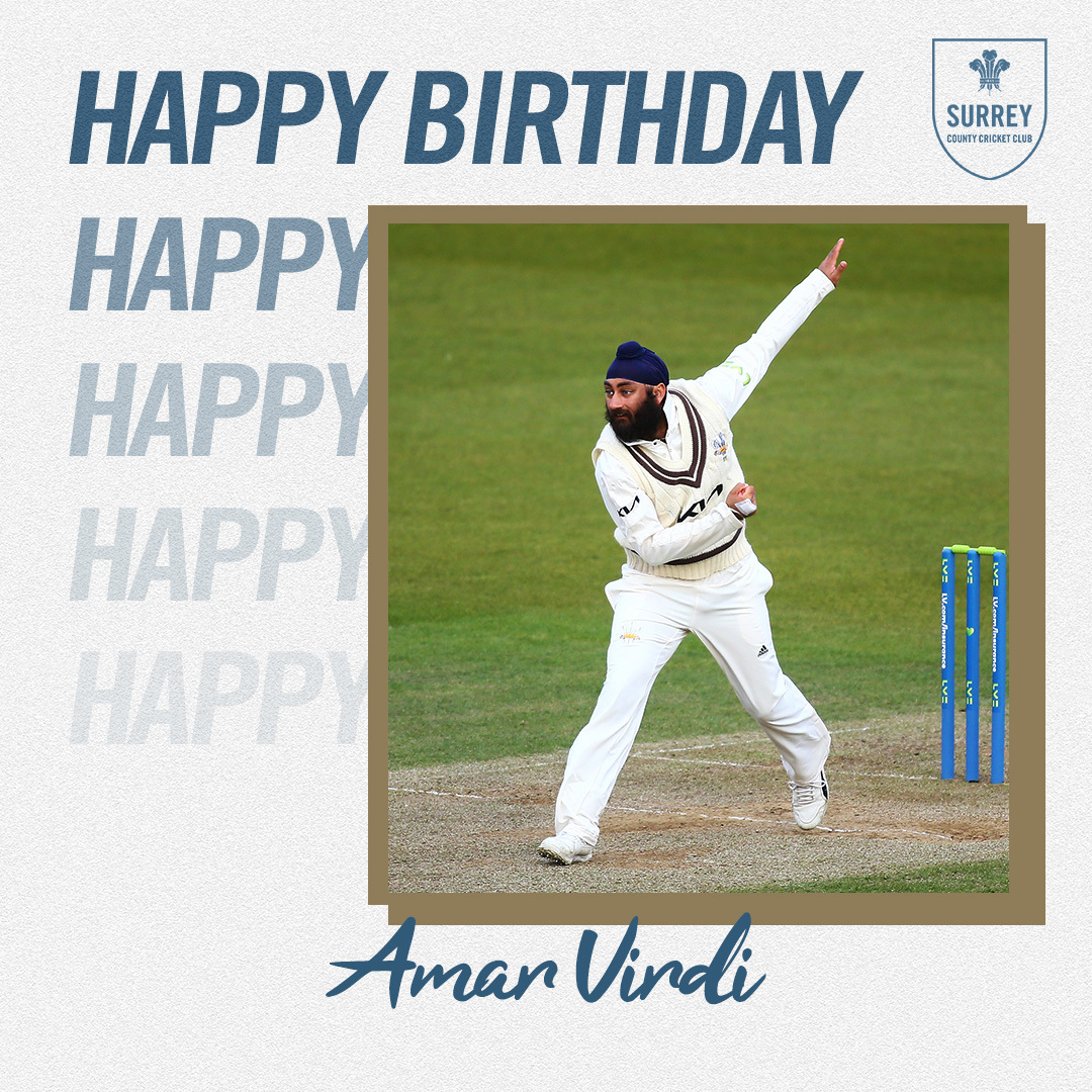 Happy Birthday to @AmarSinghVirdi. Have a great day Amar 🙌