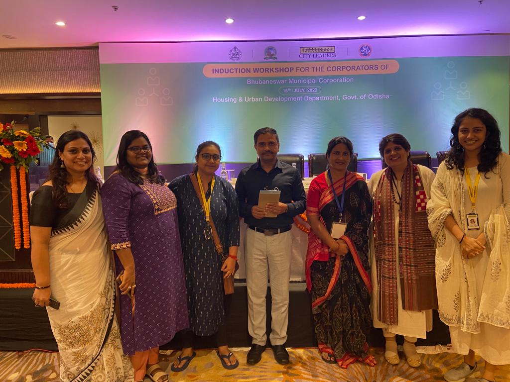 Janaagraha1's tweet photo. We are delighted to organise a one day induction programme for the new elected councillors of the historical city of #Bhubaneshwar. This workshop is part of @Janaagraha1 's #CityLeadersProgramme in partnership with @bmcbbsr, @sudaodisha & @HUDDeptOdisha https://t.co/AiHd5tqslH