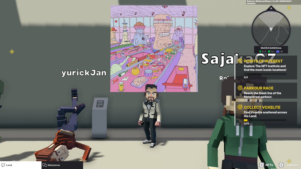 BinnemanJames's tweet photo. @TheSandboxGame @SuperRare I just participated in the #TheSandbox weekly contest for a chance to win 200 mSAND! I found the art piece, check out my screenshot below!
👇 https://t.co/iWPiX8aks3