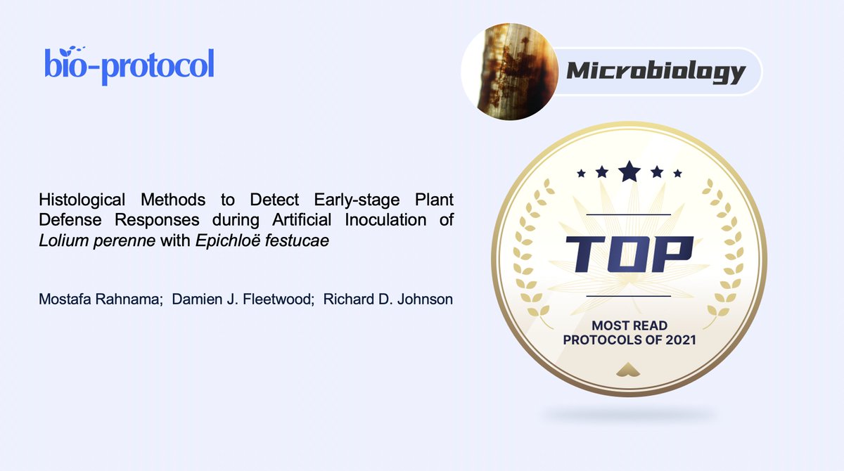 mostafarahnama's tweet photo. I am glad to let you know that my protocol is reprinted in Microbiology Selections, a curated series of the 26 methods most used by Bio-protocol’s community over the past year. In addition, they used one of my figures in my protocol as the cover image.

@bioprotocolbyte https://t.co/uCY8wimujB