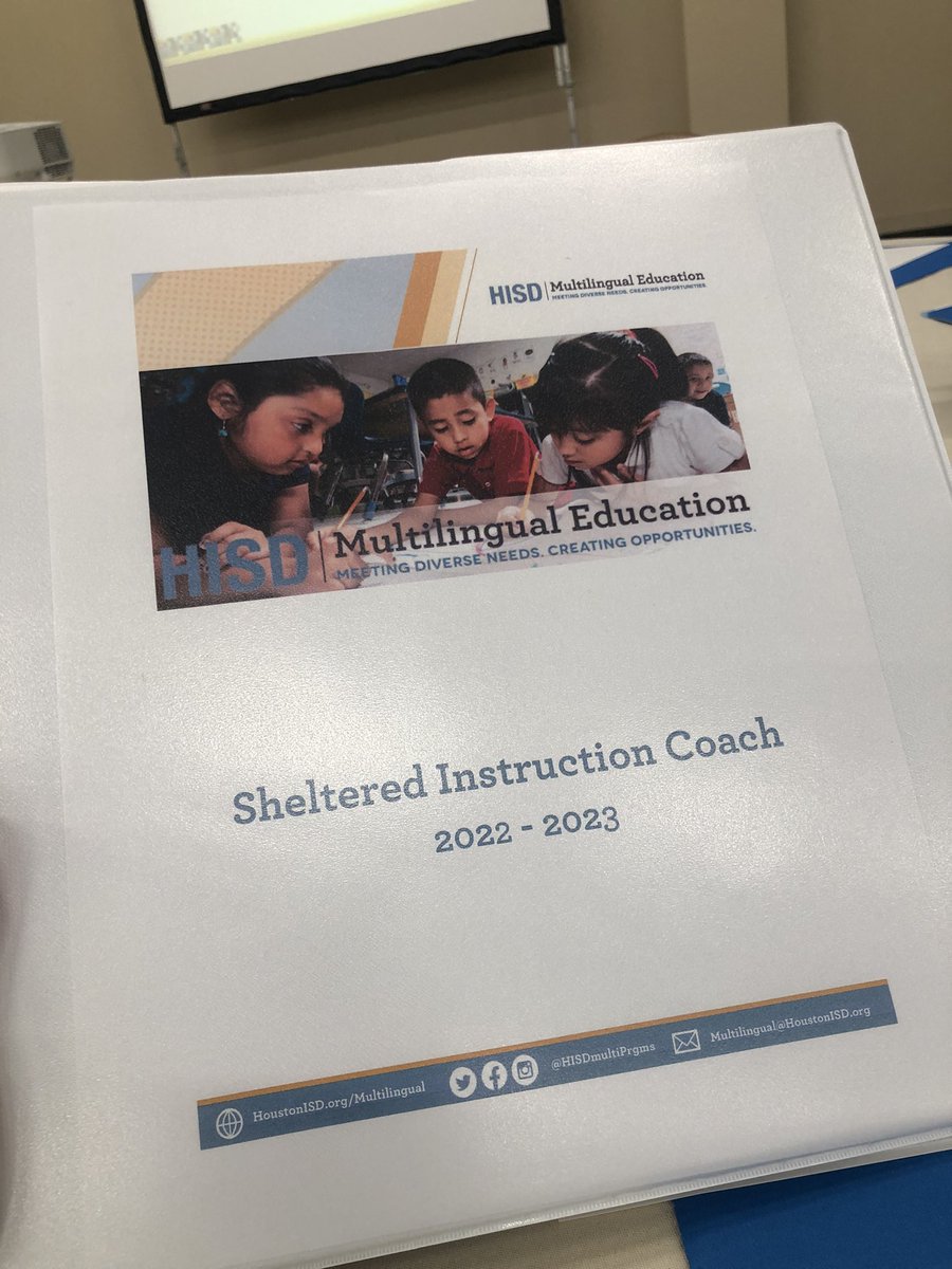 ⭐️Getting started here at #SICoachAcad22. The learning never stops! @alamo_valentina @ByromJocelin @HISDMultiPrgms @Carrillo_HISD @Magda_PD_Team @ebrownro @monreal_sonya @PatriciaPerezML @Noe_Denova @YabeiDl #MLPDTeam