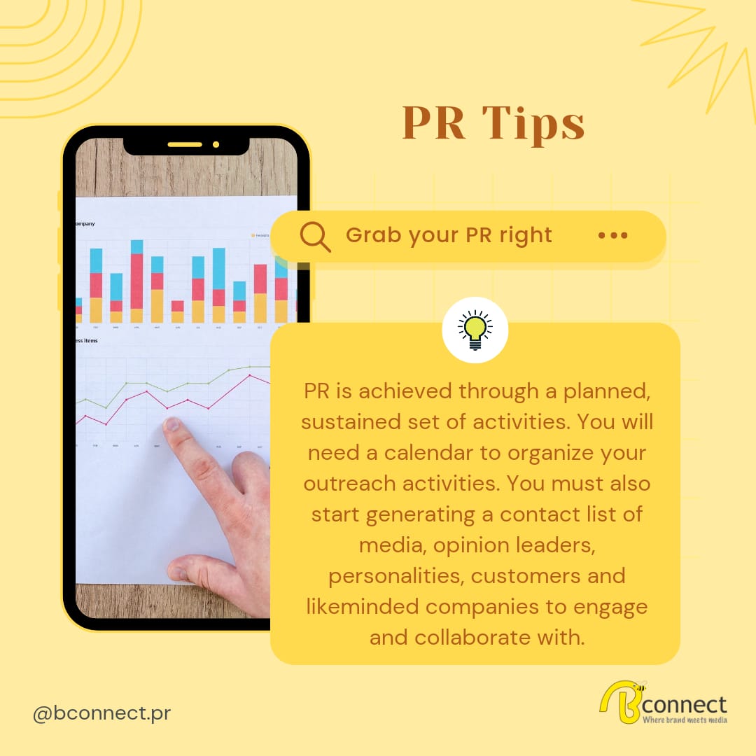 BconnectP's tweet photo. Here is a tip for you to grab your PR right.
.
.
.
.
#socialmediamarketing #socialmedia #socialmediamanage #services #setofservices #communication #branding #brandawarness  #PRLife #publicrelations #publicrelationsagency #digitalmarketing #influencermarketing #events #arisetv https://t.co/pA1R4vDdIE