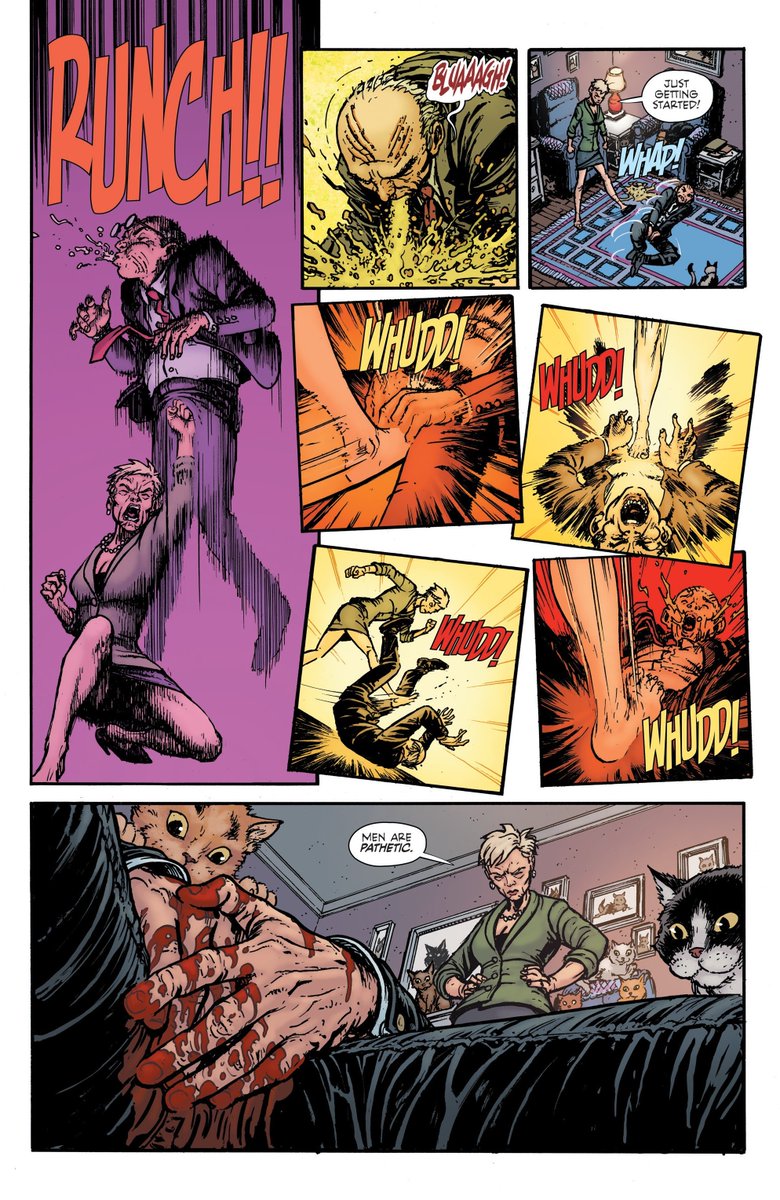 ultrajeka's tweet photo. #ballbusting #BigGimmick #Megabrain #DigitalWebbing #Image #comic If the girl (woman) is below, an uppercut to the testicles is the best way out for her. 71 Yards, American Dark Age issue 2, BloodRayne Prime Cuts issue 1, Die!Die!Die! issue 7. https://t.co/73DuOcrQsc