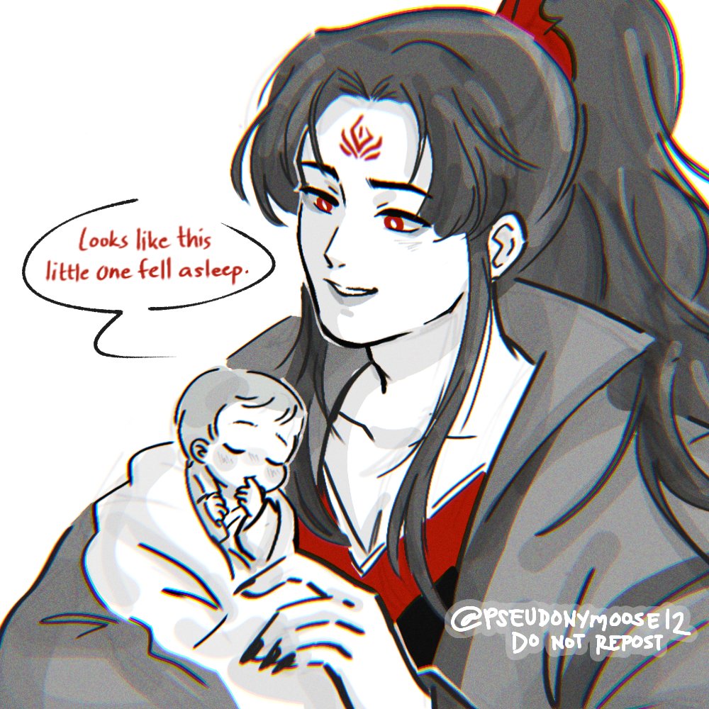 pseudonymoose12's tweet photo. (cw // dismemberment)

Mamajiu just wants his baby back...
#svsss https://t.co/LMPAbTR5d7