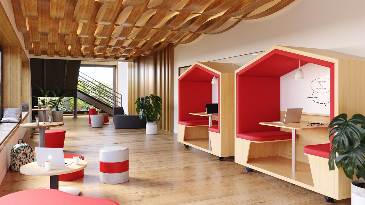 nookpod's tweet photo. A few examples of how easy it is to integrate a Nook into your space. No knocking down walls, no hassle, and if you fancy moving it to another spot then hey presto, just wheel it elsewhere.
https://t.co/DxheoqcvMK
#Workplace #CoworkingSpace #Education #Healthcare #NookPod https://t.co/vx9YMXA38b