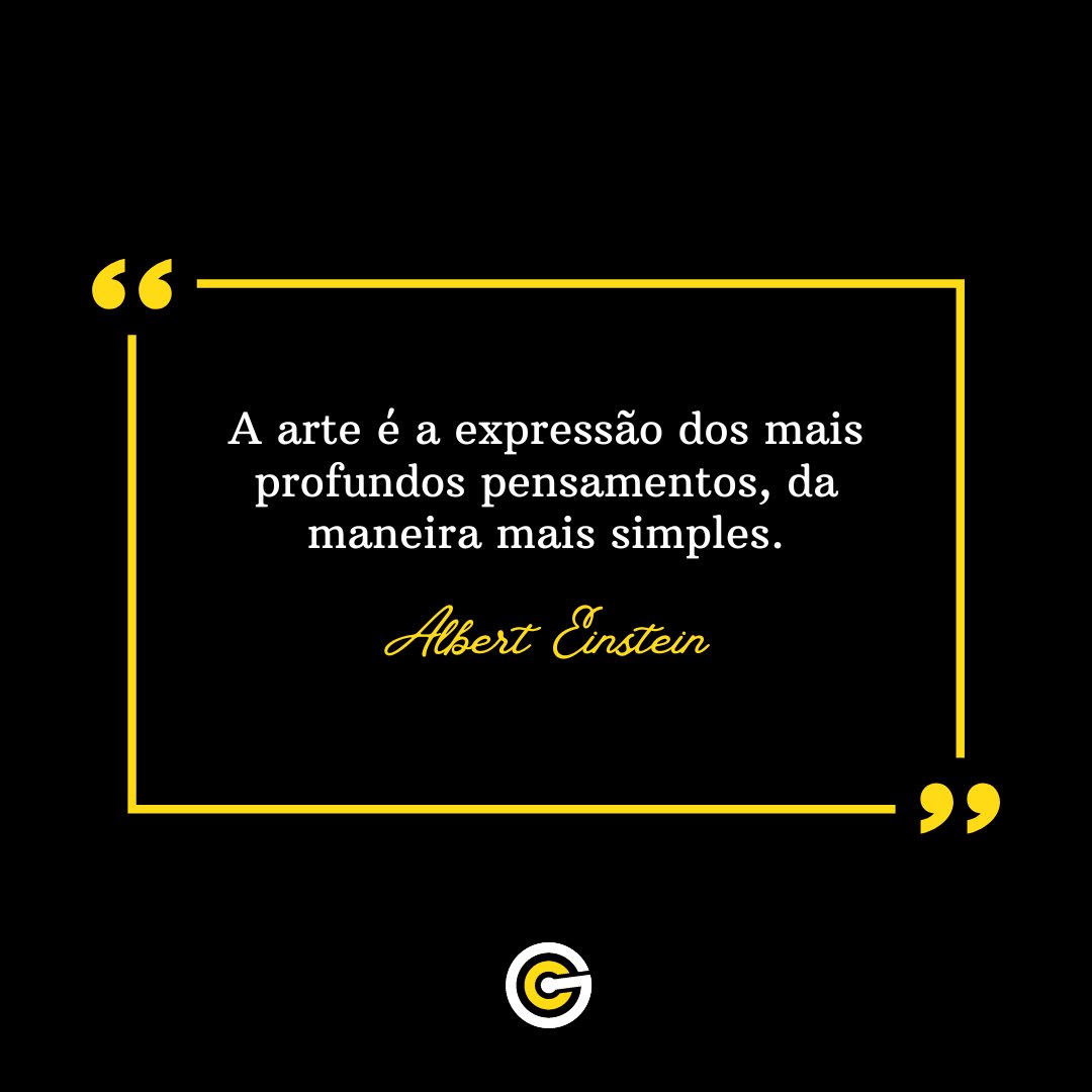 escola_cg's tweet photo. Insight do físico teórico alemão, Albert Einstein, pra você se inspirar e começar a semana com o pé direito! 😉

#escolacg #escolacarlosgomes #arte #cursos #workshops #aulaexperimental #inscriçoesabertas #insightdasemana #frase #váalém #vocêpodemais #bomdia #boasemana https://t.co/85YyTxfkun