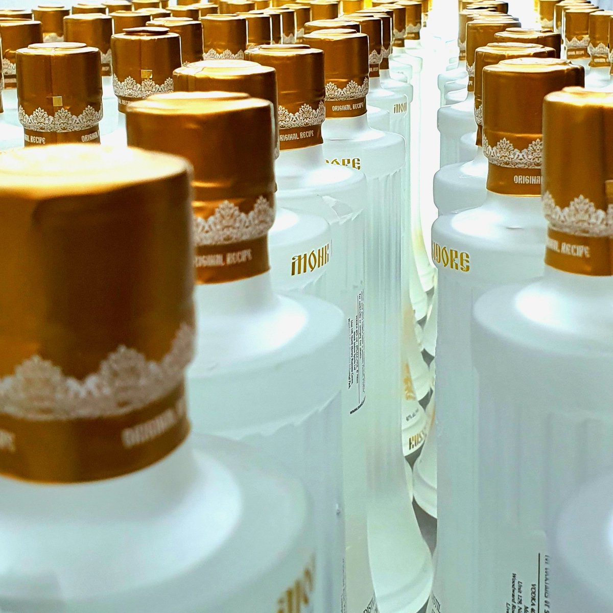 We have started producing a premium class Vodka!🎉🥂