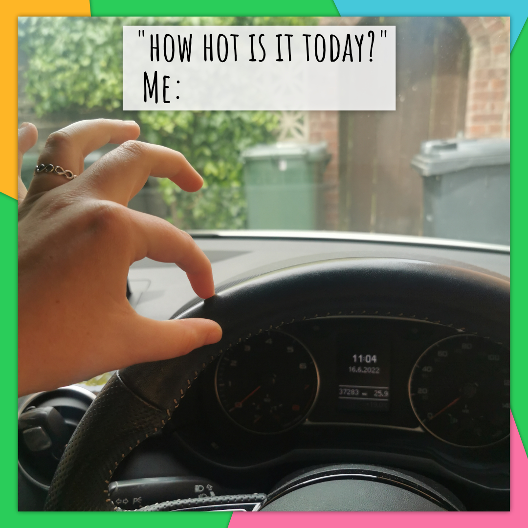Bit hot today isn't it? 😅🌡️

Heat exhaustion can affect you AND your car, so be sure to check out everything you need to know to stay safe when driving in hot weather: bit.ly/heatwavepmf 👈☀️ #Heatwave2022