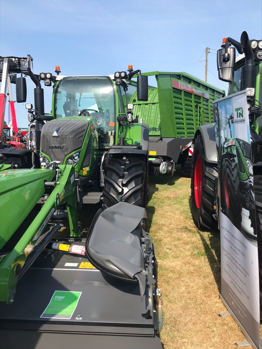 Fendt_UKIreland's tweet photo. Some great shots from our Retail Manager Jason Hoare at a very hot @royalwelshshow 2022 on the TR Machinery Ltd stand.  

Have another good day today guys.

#Fendt #ItsFendt #FendtONE #Fendtastic #Tantastic #Scorchio 🥵☀️🔥 https://t.co/BJJNhG2mom