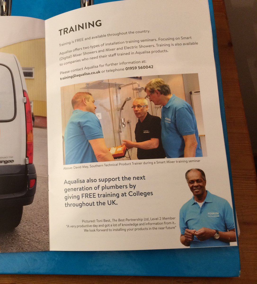 bestpartnership's tweet photo. Flashback to 2017 Aqualisa installers training day, just like our engineers these products are about longevity : (our MD's featured at the bottom). https://t.co/L6f6V1yRr6