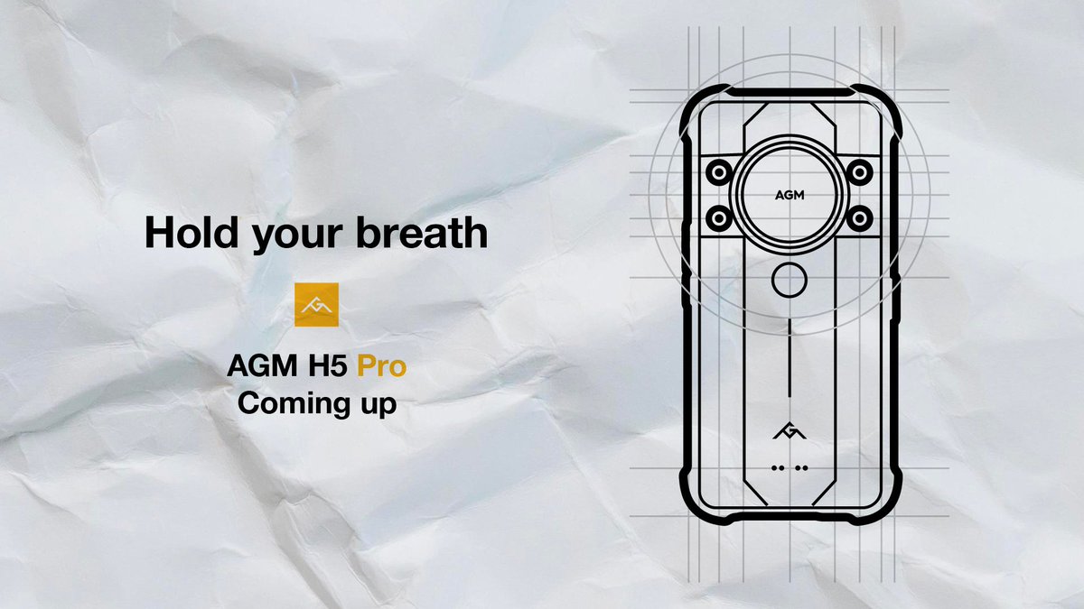AGM_MOBILE_'s tweet photo. Can you hear it coming? AGM H5 PRO is approaching really fast...
#AGMMobile #AGMH5Pro https://t.co/EVuhm6KRKb