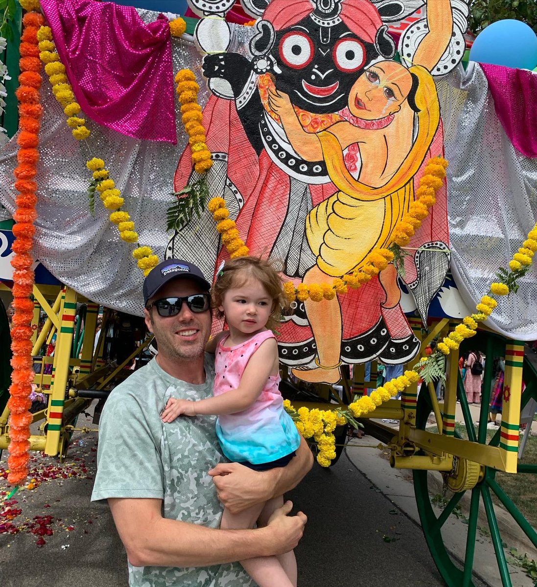 MsAlberty's tweet image. Loved attending the Rath Yatra “ Festival of Chariots” in Novi. So fun to learn about different cultures and celebrations#rathyatra